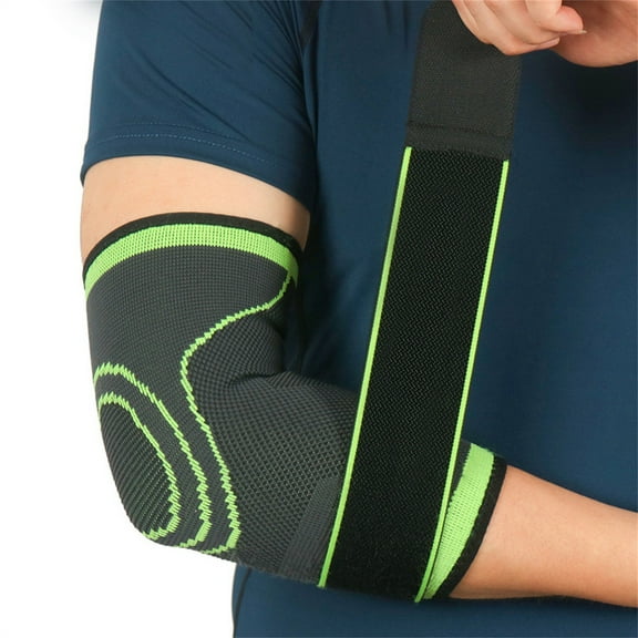 Compression Elbow Sleeve Brace Nylon Material For Sports Joint Support