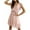 Pink, variant on Tbopshirt Dresses for Women,Women's Solid Color Fashion Casual Spring And Summer Sleeveless V-Neck Slim Binding Dress