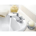 thumbnail image 4 of Moen 64925 Chateau Two-Handle Low Arc 4-inch Centerset Bathroom Faucet, Chrome, 4 of 5