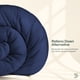 thumbnail image 2 of Edredón Acolchado Dreamlab azul marino King sobredimensionado, 2 of 8