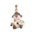 thumbnail image 2 of Colgante de muñeco de de Navidad, adorno colgante, regalo festivo, decoración divertida de escena de ventana para chimenea, boda, celebración Muñeco de nieve, 2 of 8