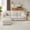 Gray, variant on Modular Sectional Sofa 122“U-Shape Couch with Deep Seat Sectional Couches for Living Room,W/Upgraded Fabric with Storage-able Ottoman and USB Charging Port(Light gray,4 seats&2 ottomans)