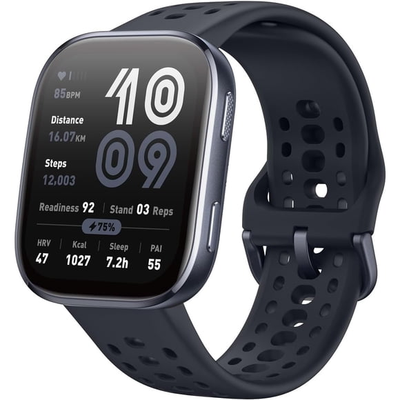 Amazfit Bip 6 Smart Watch 46mm, 14 Day Battery, 1.97" AMOLED Display, GPS & Free Maps, AI, Bluetooth Call & Text, Health, Fitness