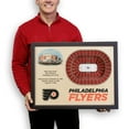thumbnail image 4 of Philadelphia Flyers 25.5'' x 19.5'' 25-Layer StadiumViews 3D Wall Art, 4 of 5
