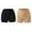 Beige&Black, variant on 2Pack Womens Seamless Shaping Boyshorts Panties, Slip Shorts Under Dresses High Waisted Shapewear for Women Tummy Control Underwear
