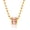 Rings and necklaces1, variant on Women's Ring Pendant Necklace – 18K Gold Plated, Cubic Zirconia, Multi-Ring Design Available, Fashion Jewelry
