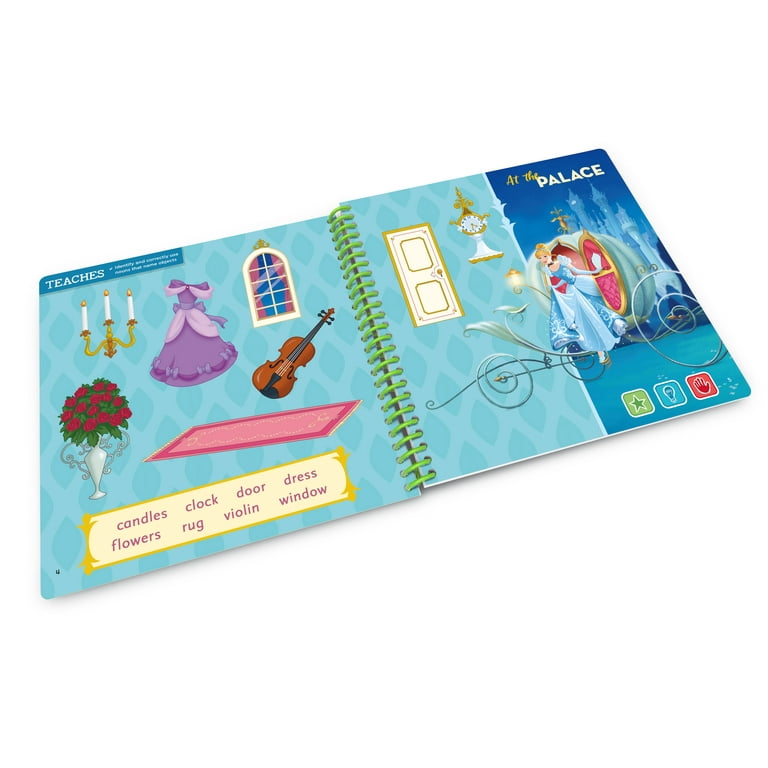 Leapfrog Leapstart Disney Princess Shine With Vocabulary Learning Book Walmart Com