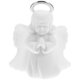 thumbnail image 2 of Angel Shaped Flocking Ring Box Jewelry Organization for Proposal Engagement Wedding 8X6.5X3.5cm 1Pack, 2 of 4