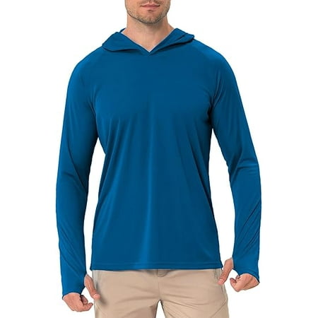 Men s Sun Shirts UPF 50+ Protection Shirts Rash Guard Long Sleeve Sun SPF Fishing Shirt UV for Outdoor Cycling