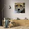 thumbnail image 3 of Dana Underdahl 36x36 Gallery Wrapped Canvas Wall Art Titled - Cheetah Portrait III, 3 of 4