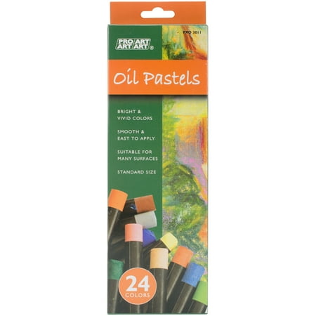 Pro Art Oil Pastel Set 24 Regular Vivid Color