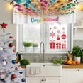 thumbnail image 6 of 2 Pack Valances for Windows, Colorful Congratulations Window Valances for Living Room/Bedroom/Bathroom, Funny Words Graduation Season Light Filtering Kitchen Curtain Valance 42"W x18" L, 6 of 9