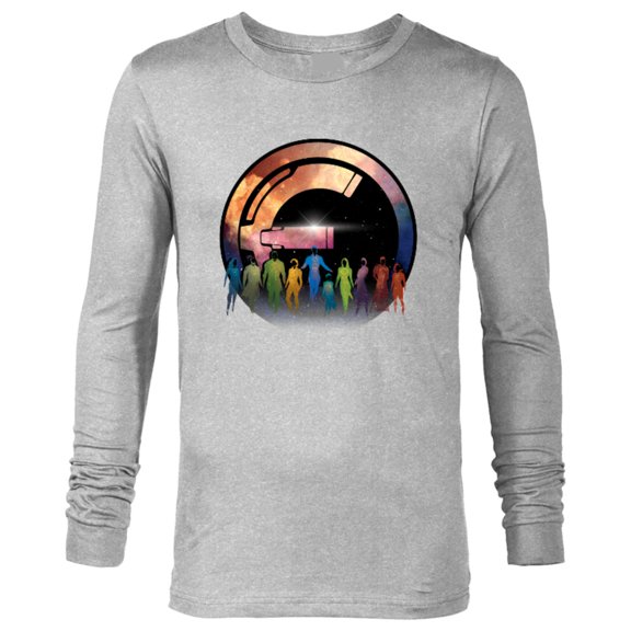 Marvel Eternals Logo Immortal Beings Cosmic Silhouettes - Long Sleeve T-Shirt for Men – Customized-Athletic Heather