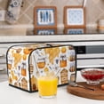 thumbnail image 6 of Lsque Honey Bee Set Print 2 Slice Toaster Cover , Kitchen Appliance Dustproof Protector , Toaster Protector Dustproof Kitchen Appliance Cover, 6 of 7