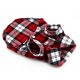 thumbnail image 1 of Camisas nueva pequeña mascota perro cachorro Plaid camiseta solapa abrigo gato chaqueta ropa disfraz rojo S Khall Tendencias, 1 of 6