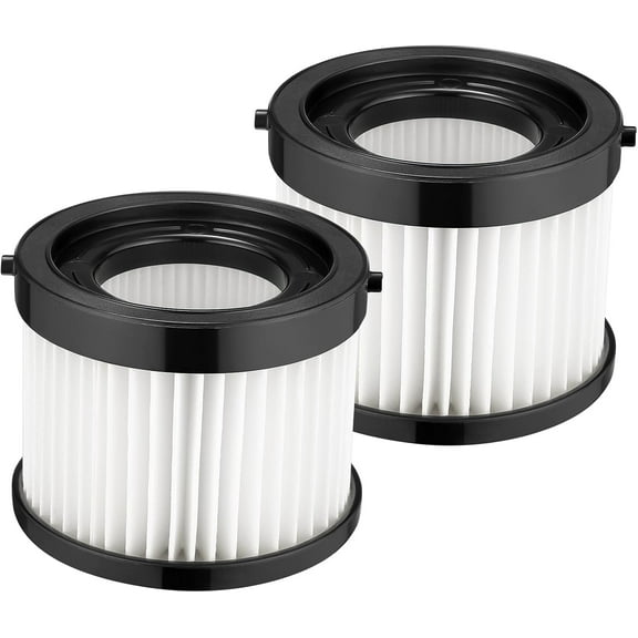 HEPA Dry Filter Replacement Compatible with Milwaukee 49-90-0160, 49-90-1951, Fit for 0882-20 M18 Compact Vacuum, Pack of 2