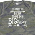 thumbnail image 4 of Inktastic So I'm Little, but I'm Gonna Be a Big Sister Girls Baby Bodysuit, 4 of 5