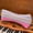 Pink, variant on GFHFHITJ All Buckwheat Pillow Shells Shaped Cervical Household Adult Lumbar Pillow Nap Pillow Buckwheat Pillow for Side,Back and Odorless