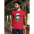 thumbnail image 2 of Monochrome Alien T-Shirt Men -Image by Shutterstock, Male Small, 2 of 4