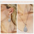 thumbnail image 4 of 40Pcs Stainless Steel Water Drop Charms Pendants for DIY Crafts Jewelry Making Decoration, 4 of 8