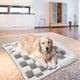 thumbnail image 5 of Cama ortopédica para perros con borde acolchado | Colchón de apoyo para mascotas que alivia las articulaciones | Colchoneta de felpa para jaula para perros medianos y grandes, 5 of 5