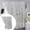 C, variant on No Punching With Yarn Curtain Translucent Impervious To People Yarn Curtain Fabric Polyester Curtains,A,Cloth