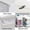 White, variant on Barara King 53-inch Reversible L-shaped Gaming Desk with USB Charging Port LED Light Power Socket and Monitor Stand, White