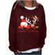 thumbnail image 2 of Pntutb Mujeres Imprimir Cuello Redondo Manga Larga Loosen Single Sudadera tops Pullover Blusa Pntutb Pntutb-1426, 2 of 5