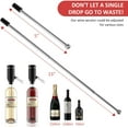 thumbnail image 4 of Electric Wine Aerator Pourer - Multi-Smart Automatic Filter Wine Dispenser，One-Touch Wine Oxidizer, on/Off Aeration, Extension Tube and Micro USB Cable, 4 of 7