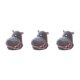 thumbnail image 4 of Guardurnaity Cartoon Plush Animals Hippo Hood Hat Costume Headdress Party Headwear Funny Type1, 4 of 6