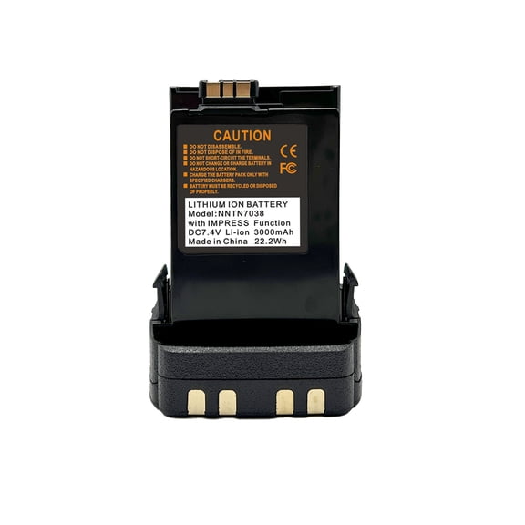 NNTN7038 NNTN7038A 3100mAh IMPRES Li-ion Battery  Compatible with Radio AXP6000 APX7000 APX8000 APX8000XE APX7000XE APX6000XE SRX2200 NNTN4486A