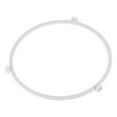 thumbnail image 1 of Unique Bargains Microwave Oven Glass Turntable Support Circle Fittings Roller Bracket White 2 Pcs, 1 of 6