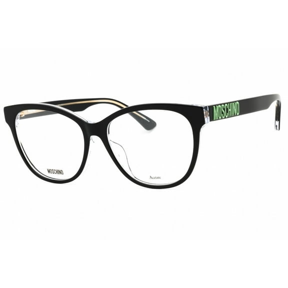 Moschino MOS625/F 07C5 00 Women's Black Crystal Frame Eyeglasses