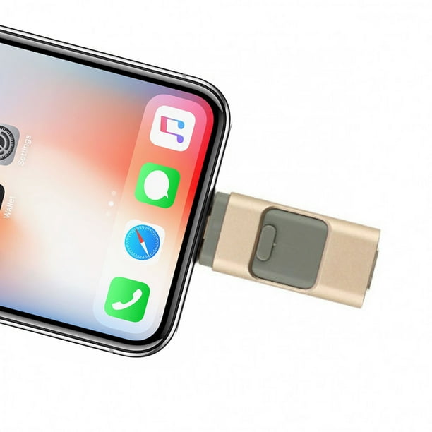 Usb Flash Drive For Iphone Ipad Android Black 16 Gb Walmart Com Walmart Com