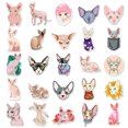 thumbnail image 5 of Pegatinas Sphynxs Cats Anime, paquete de 50 unidades, dibujos animados decorativos, 5 of 5