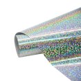 thumbnail image 1 of 3.28FT Heat Transfer Vinyl Creative Glossy Glitter Heat Transfer Film for Shirts, 1 of 7