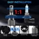 thumbnail image 5 of 9005/HB3 LED Headlight Bulbs IP68 Waterproof Car LED Headlight Bulbs 6500K 120W 12000LM Bright LED Headlights, 2PCS, 5 of 5