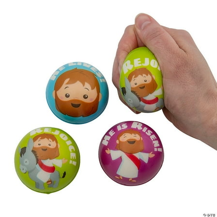 He Lives Stress Toys - 12 Pieces