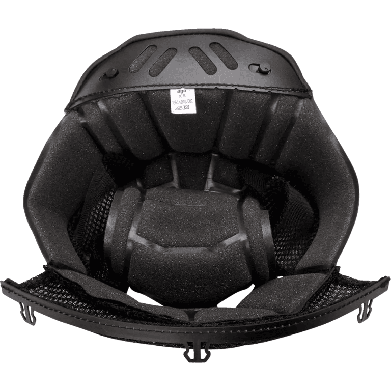 agv helmet liner replacement Crown Pad for AGV Corsa R Helmets - Black/Red/Gray AGV Pista GP RR Crown Pad Liner is designed for ECE 22.05 and ECE 22.06 certified AGV Pista GP RR helmets AGV Pista GP R Helmet