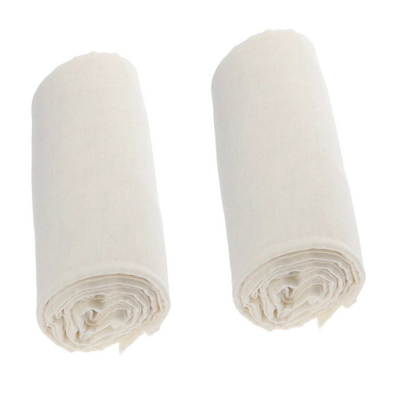 CRAFTHROU 2Pcs Cheese Cloths for Straining Gauze Reusable Design for Canning 11.8x35.4in