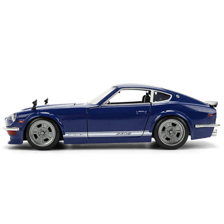 1972 Datsun 240Z Blue w/ White Stripes 