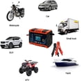 thumbnail image 4 of HLONK 12V/8A 24V/4A Car and Motorcycle Battery Charger Lead-Acid Battery Smart Charger Digital Display Car Trickle Charger Battery Start-Stop Repair Activation Charger, 4 of 7