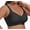 Black, variant on Plus Size Wireless Bras for Women - Supportive Seamless Full Coverage No Underwire Comfort Everyday Bra