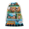 thumbnail image 1 of ¡Corre, Charlie Brown! (2) Bolsa de regalo con cierre de cinta navideño para decoración de Navidad,50cm×80cm., 1 of 6