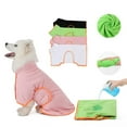 thumbnail image 2 of Pet Dog Bath Towel, Absorbent for All Weather, S/M/L Sizes, Pink/Black/Green/White Colors, Machine and Hand Washable, 2 of 8
