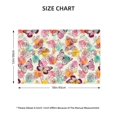 thumbnail image 2 of Rocae Butterflies and Roses Printed Heat Resistant Place Mats,Classic Hemstitch Cloth Fabric Placemats Imitation Linen Place Mat Table Mats 18x12 inch, 2 of 5