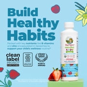 MaryRuth's Kids Multivitamin Liposomal, Immune Support, Overall Health, USDA Organic, Vegan, Sugar-Free, Ages 4+, 15.22 fl oz