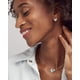 thumbnail image 3 of Aretes Kendra Scott Ari Corazón en Plata Rodinada con Nácar Marfil, 3 of 4