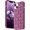 Purple, variant on for iPhone 13 Case iPhone 14 Case Cute 3D Weave Grid Design for Women Girls Soft TPU Silicone Phone Case Raised Bumper Corners Full Protective Case Cover for iPhone 13/14 6.1 inch (Green)
