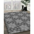 thumbnail image 2 of Ahgly Company Indoor Rectangle Patterned Gunmetal Gray Area Rugs, 6' x 9', 2 of 6